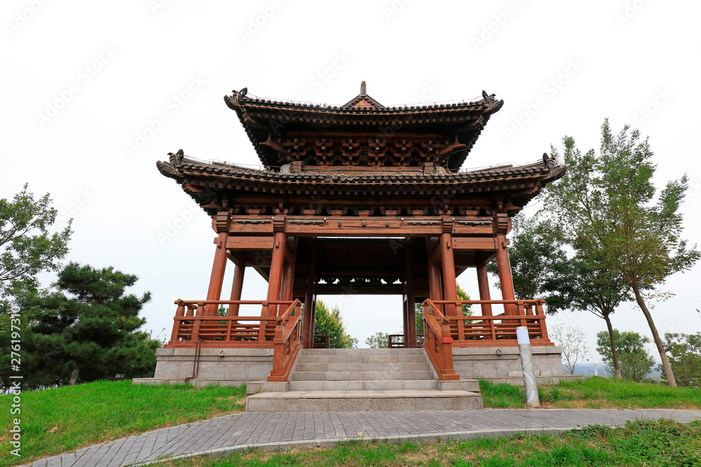 Chinese classical architecture in the park
