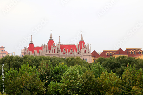 Park Architectural scenery  Tangshan  China