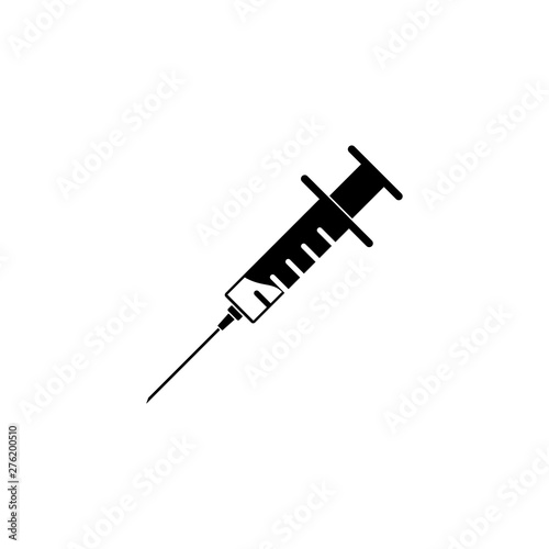 Syringe Injection Icon Vector Illustration - Vector