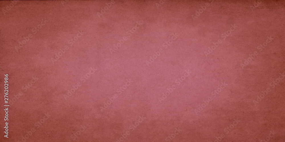 Fototapeta premium Red wide grunge effect texture.