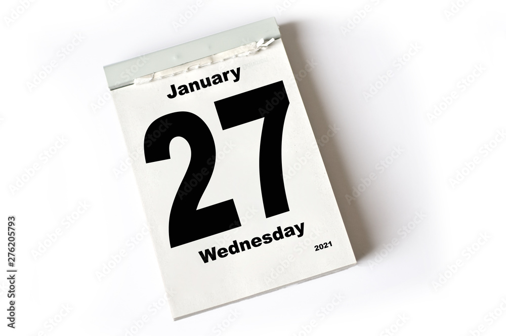 27. January 2021