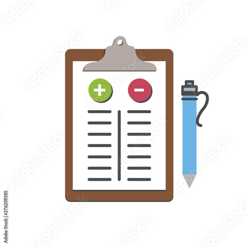 Positive and Negative, True AND False Images or Plus and Minus