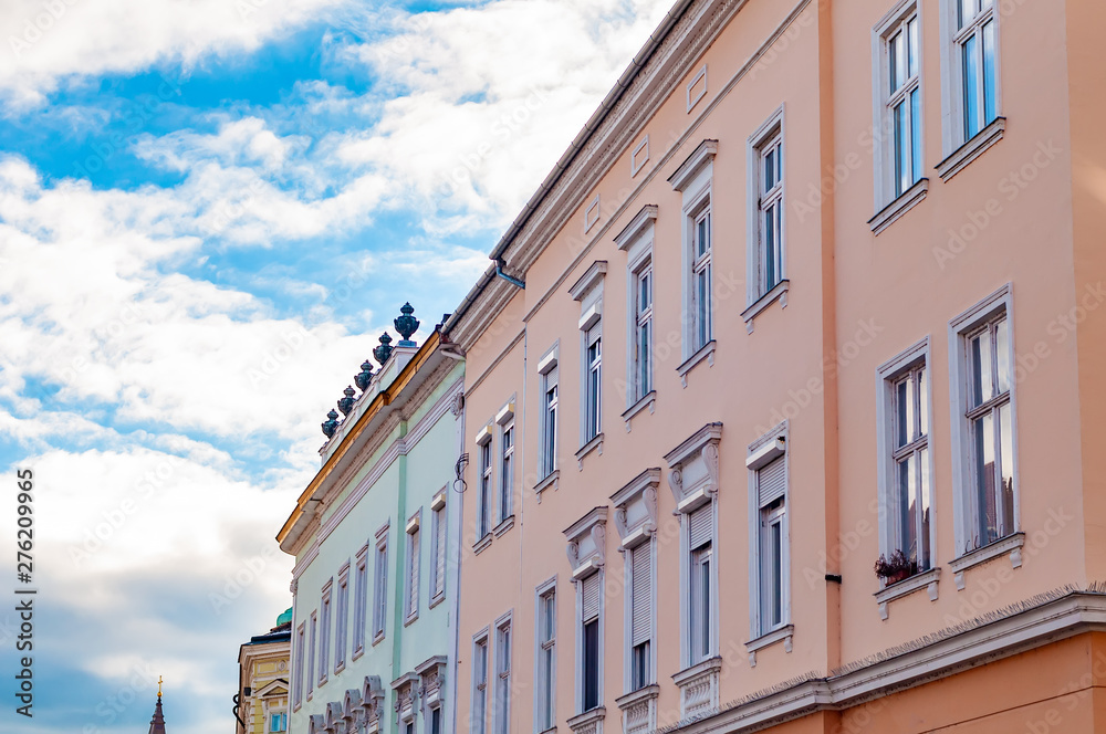 Fototapeta premium View on the historic architecture in Szekesfehervar