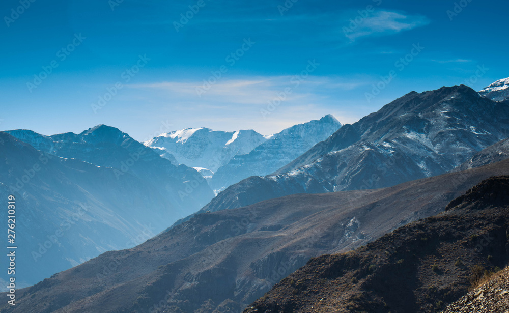 view of mountains