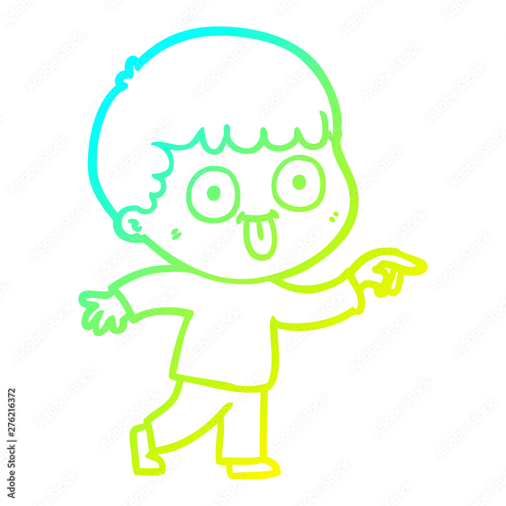 cold gradient line drawing cartoon man staring cold gradient line drawing cartoon man staring