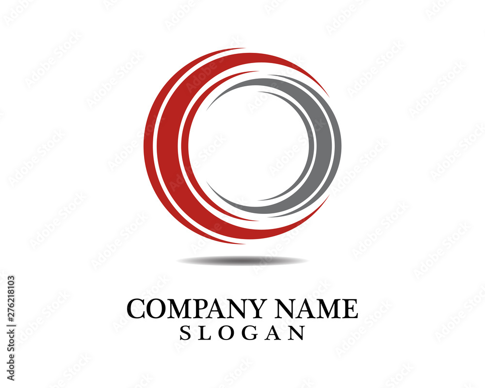Letter C circle Logo Template Design Vector