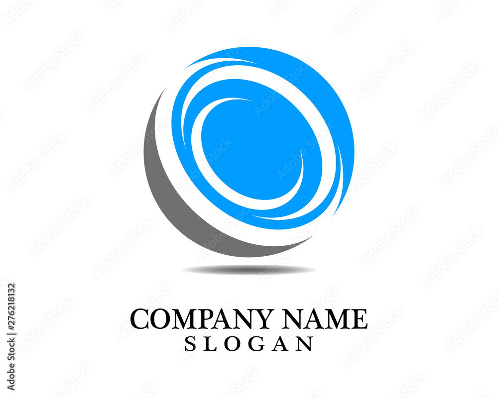 Obraz premium Letter C circle Logo Template Design Vector