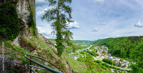 Riedenburg Wanderung Panorama photo