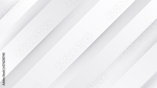 Abstract vector background with lines of shadows. Dynamic white lines. White background for your design.