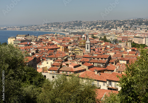  Cityscape of Nice, France. Panorama of the Nice.