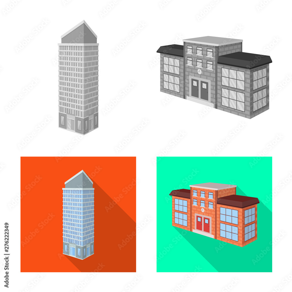 Vector illustration of construction and building logo. Collection of construction and estate vector icon for stock. Vector illustration of construction and building logo. Collection of construction and estate vector icon for stock.