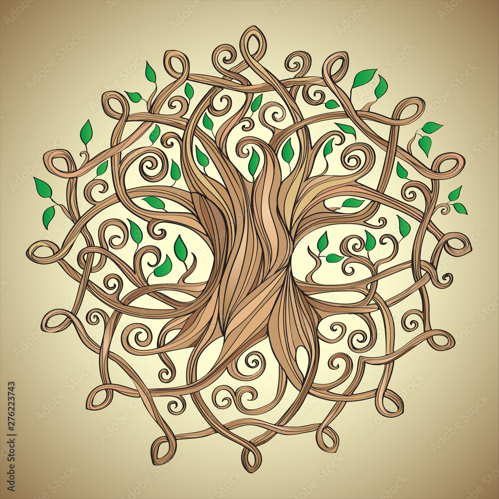 100,000 Celtic tree of life Vector Images