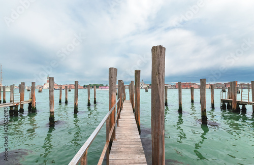 View at Venice lagoon, day foto © velishchuk