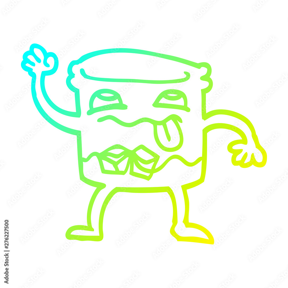 cold gradient line drawing cartoon animated whisky glass cold gradient line drawing cartoon animated whisky glass