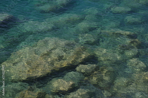 Fototapeta Naklejka Na Ścianę i Meble -  Steinige Küste auf Sizilien