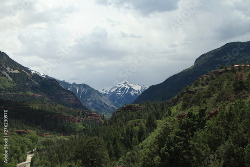 Ouray Colorado Peaks Stream Lakes