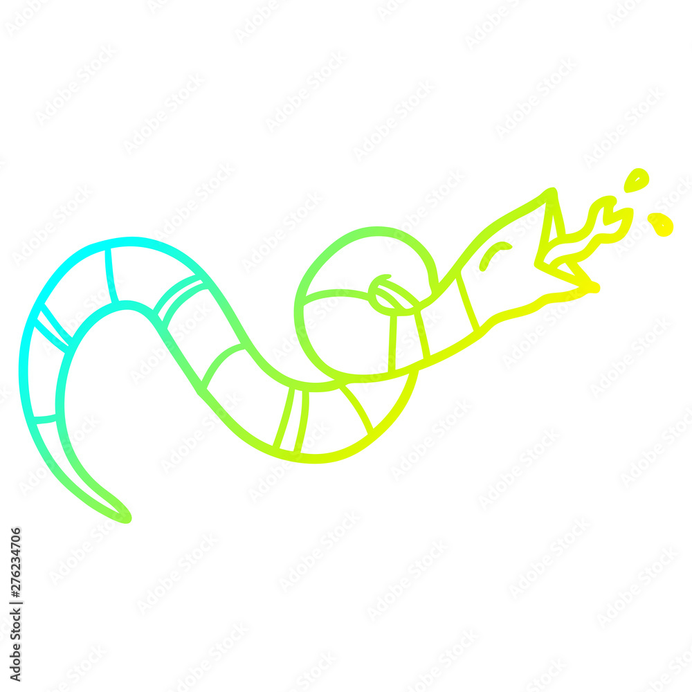 cold gradient line drawing hissing snake cold gradient line drawing hissing snake