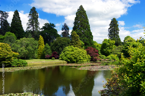 Sheffield Park and Gardens, bridge and waterfall