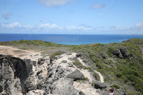 littoral vierge ocean et ciel