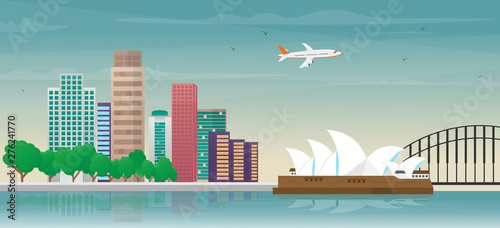 Australian Landmark Background