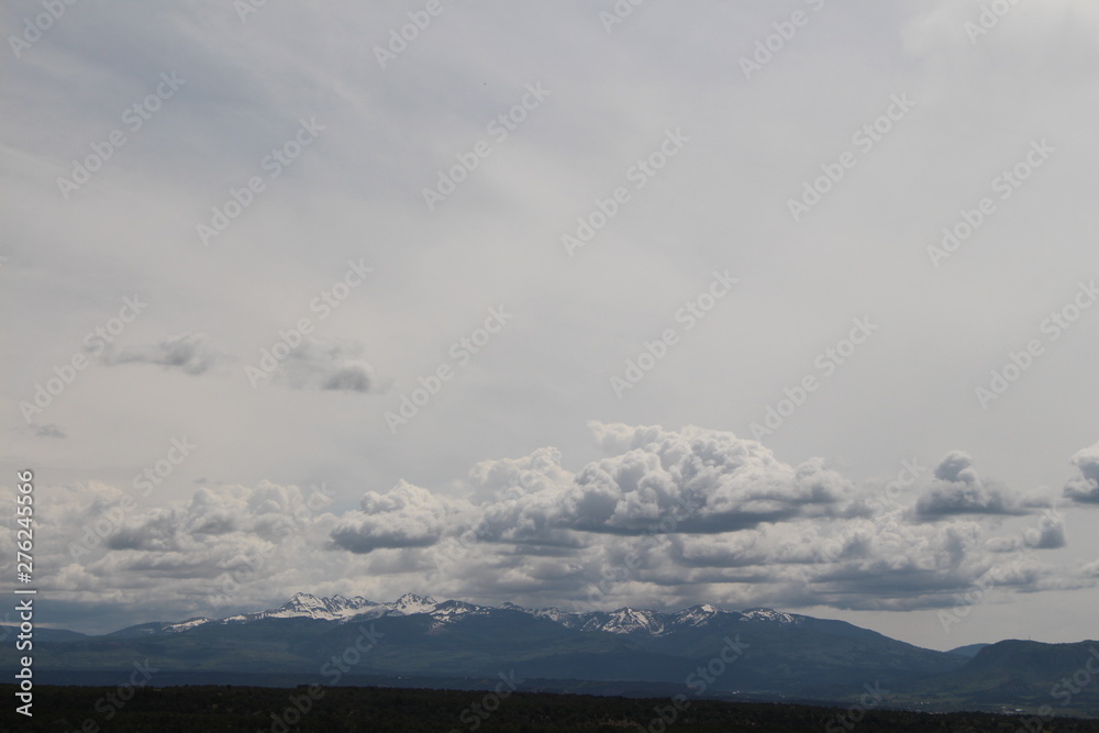 Mesa Verde Peaks, LanMesa Verde Peaks, Landscape, Storms, and Formations and Ancient Buildingsdscape, Storms, and Formations and Ancient Buildings