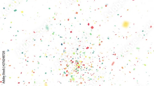 紙吹雪 キラキラ シンプル 1 動画素材 Fu Non