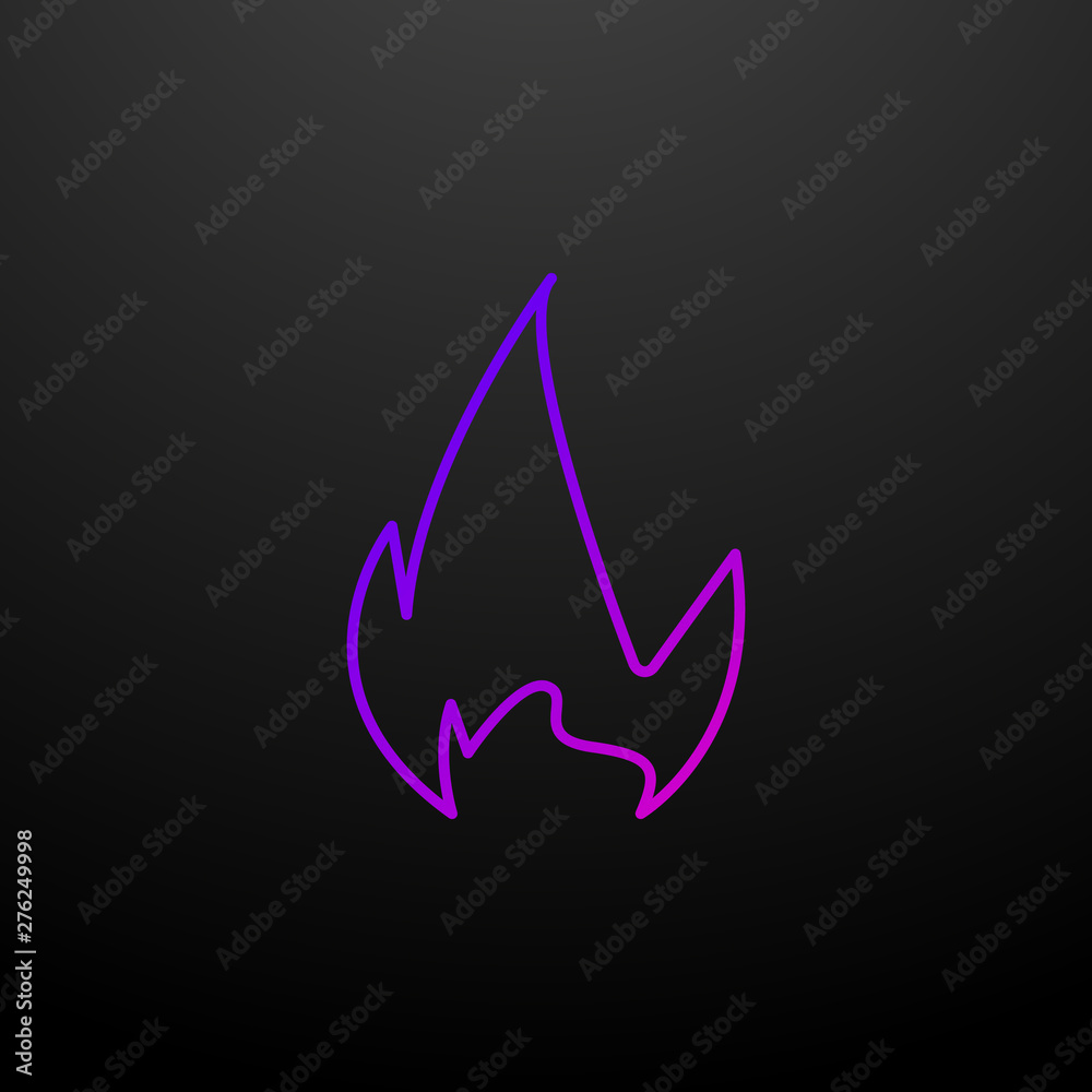 fire nolan icon. Elements of Eco set. Simple icon for websites, web design, mobile app, info graphics