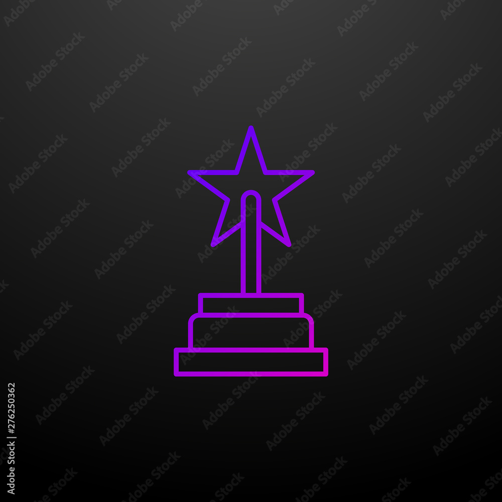 star medal nolan icon. Elements of awards set. Simple icon for websites, web design, mobile app, info graphics