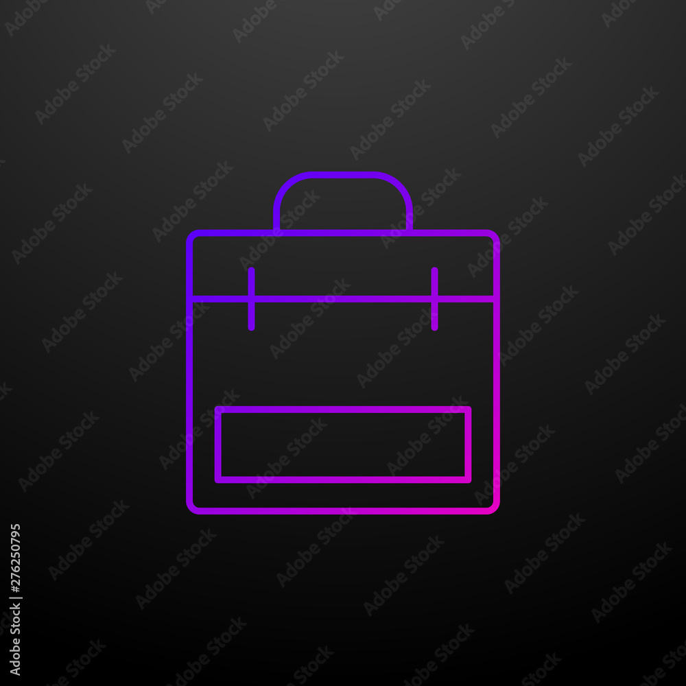 portfolio nolan icon. Elements of school set. Simple icon for websites, web design, mobile app, info graphics portfolio nolan icon. Elements of school set. Simple icon for websites, web design, mobile app, info graphics