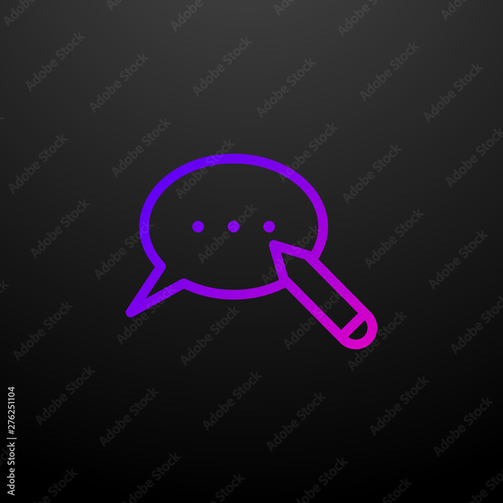comment pen nolan icon. Elements of startups set. Simple icon for websites, web design, mobile app, info graphics comment pen nolan icon. Elements of startups set. Simple icon for websites, web design, mobile app, info graphics