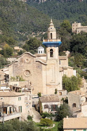 church in the center of town