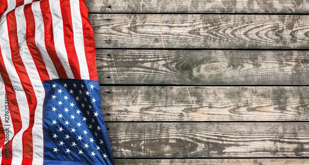 Obraz premium American flag background for edit your design.