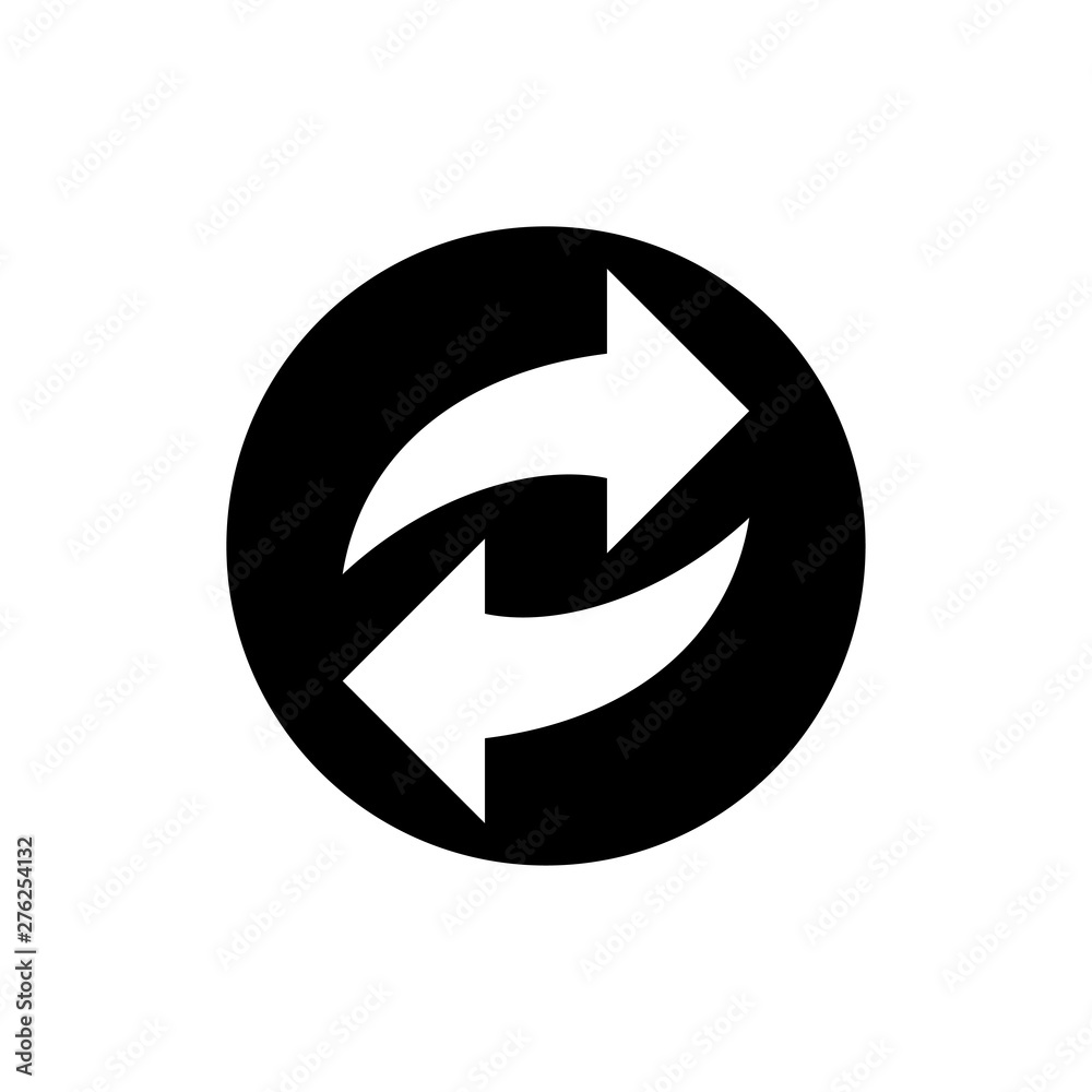 Arrow symbol icon vector illustration Arrow symbol icon vector illustration