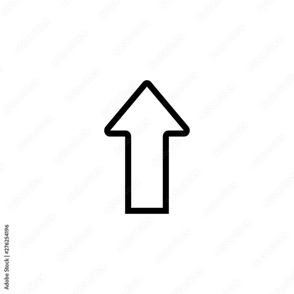 Arrow symbol icon vector illustration Arrow symbol icon vector illustration
