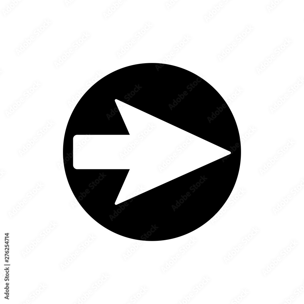 Arrow symbol icon vector illustration Arrow symbol icon vector illustration