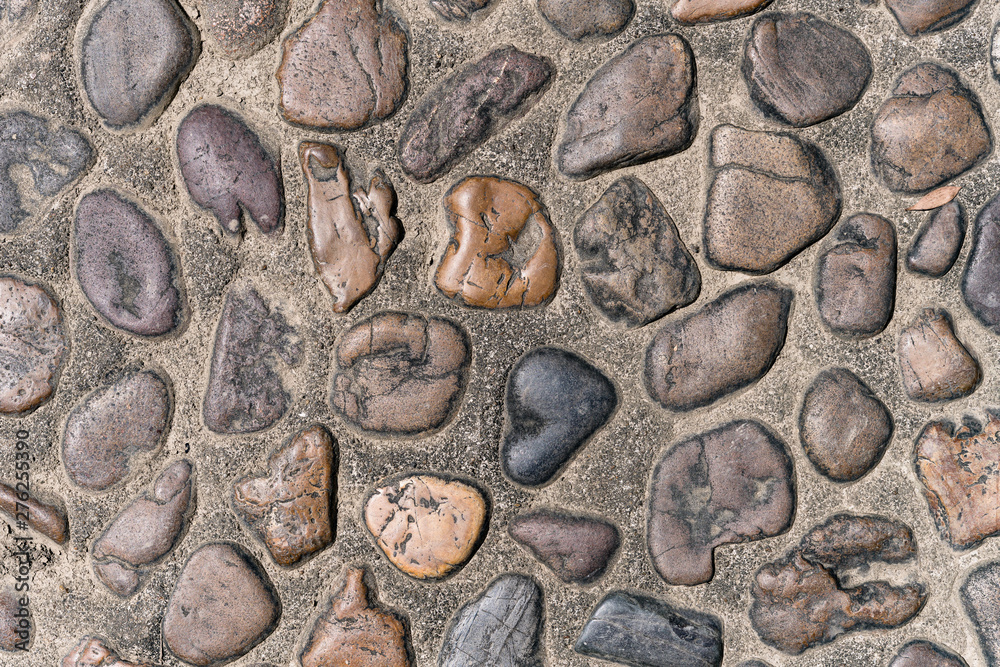 pebbles as background and texture