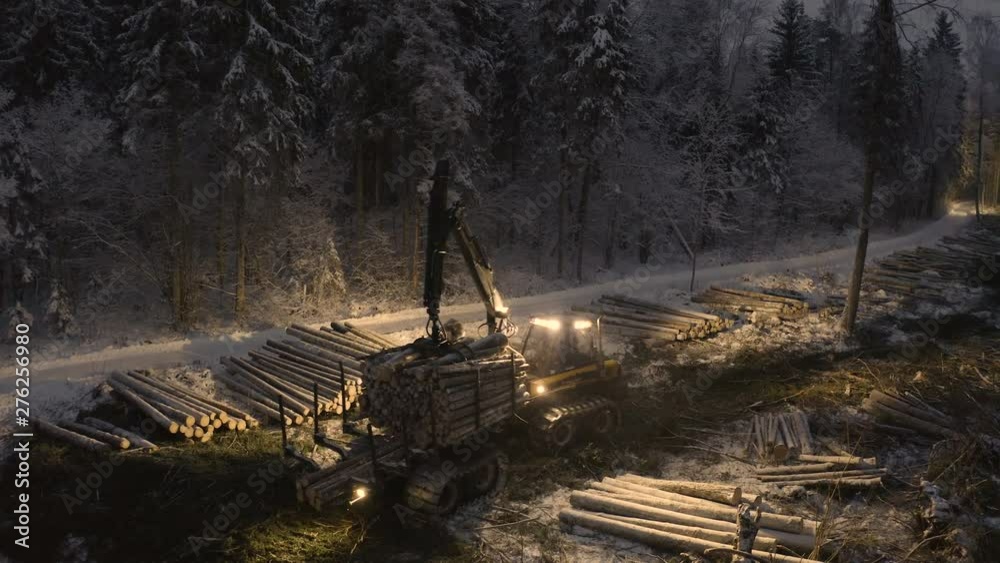 3992_A_log_grappler_moving_forward_in_the_forest.mov 3992_A_log_grappler_moving_forward_in_the_forest.mov