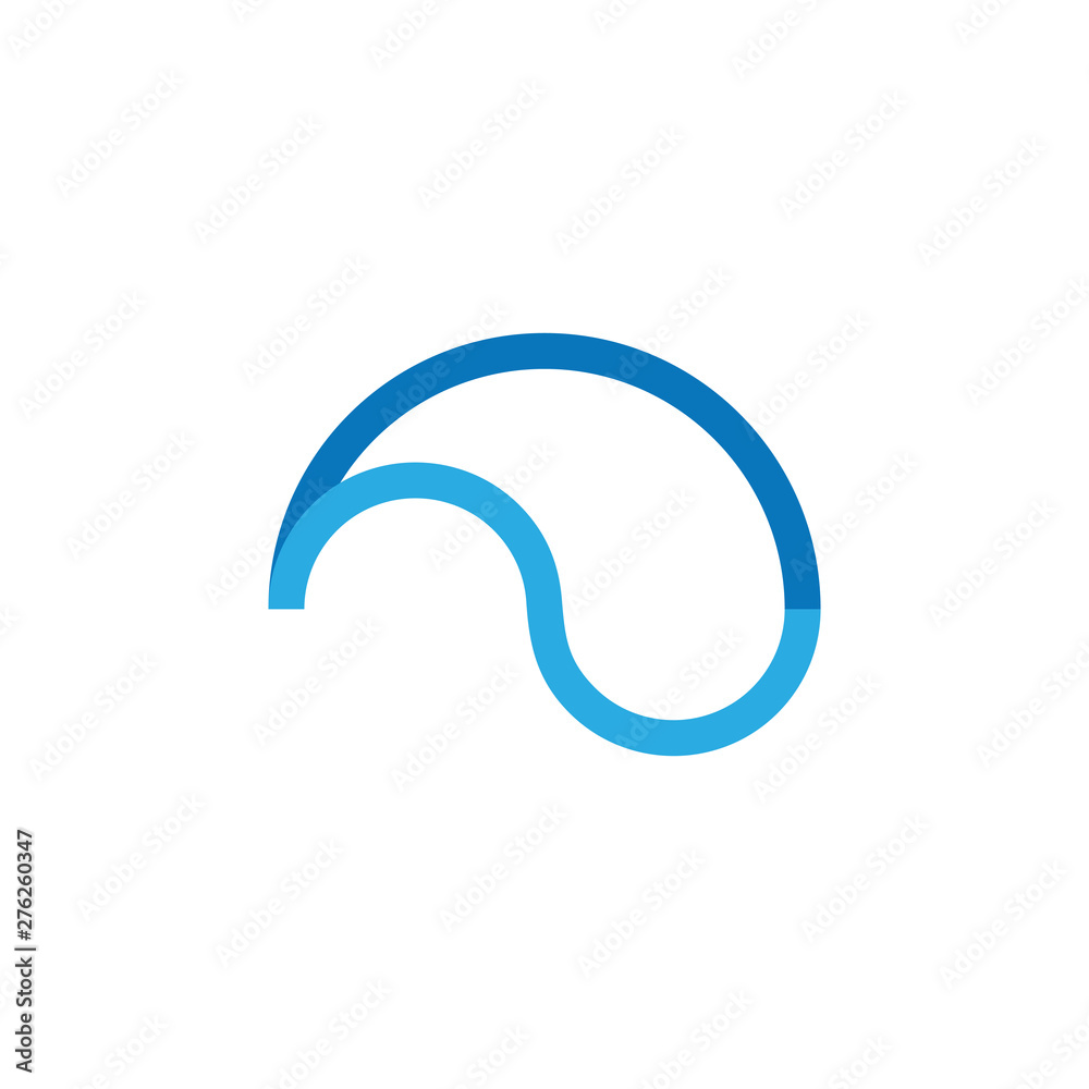 abstract water blue line geometric symbol vector abstract water blue line geometric symbol vector