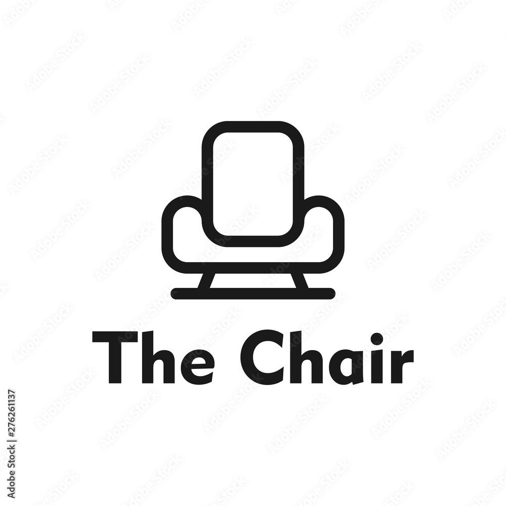 Chair logo design for furniture business Chair logo design for furniture business