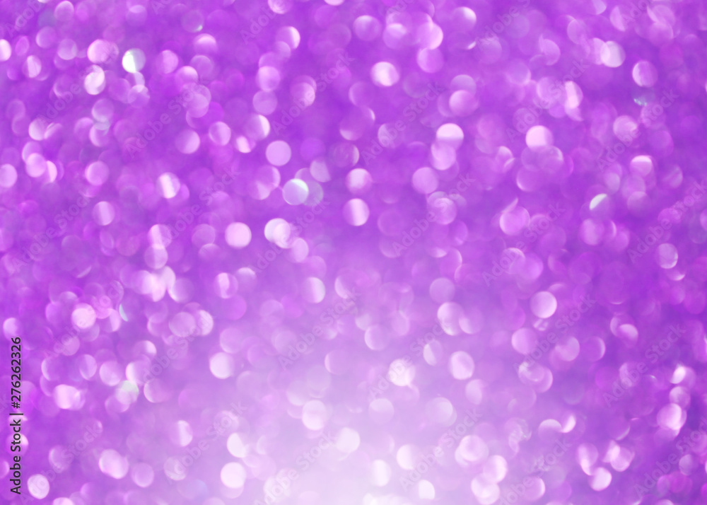 Purple bokeh proton background.