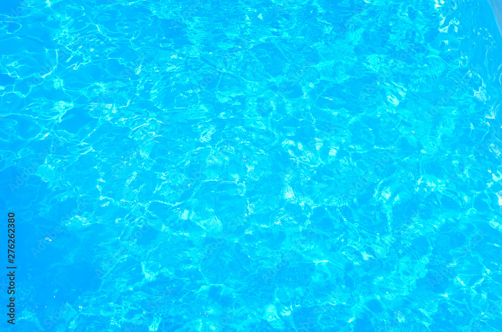 Beautiful blue water surface for the background