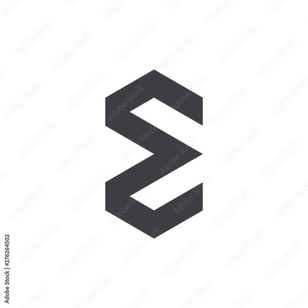 sigma simple geometric logo vector sigma simple geometric logo vector