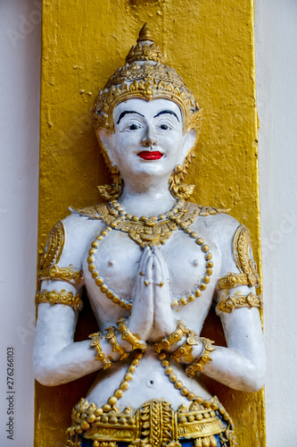 Photography statue of buddha in thailand, digital photo picture as a background