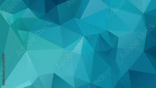 BLUE Color Modern Geometric Abstract Background