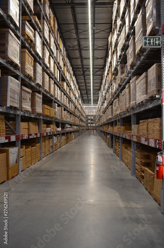 Full Warehouse Shelves