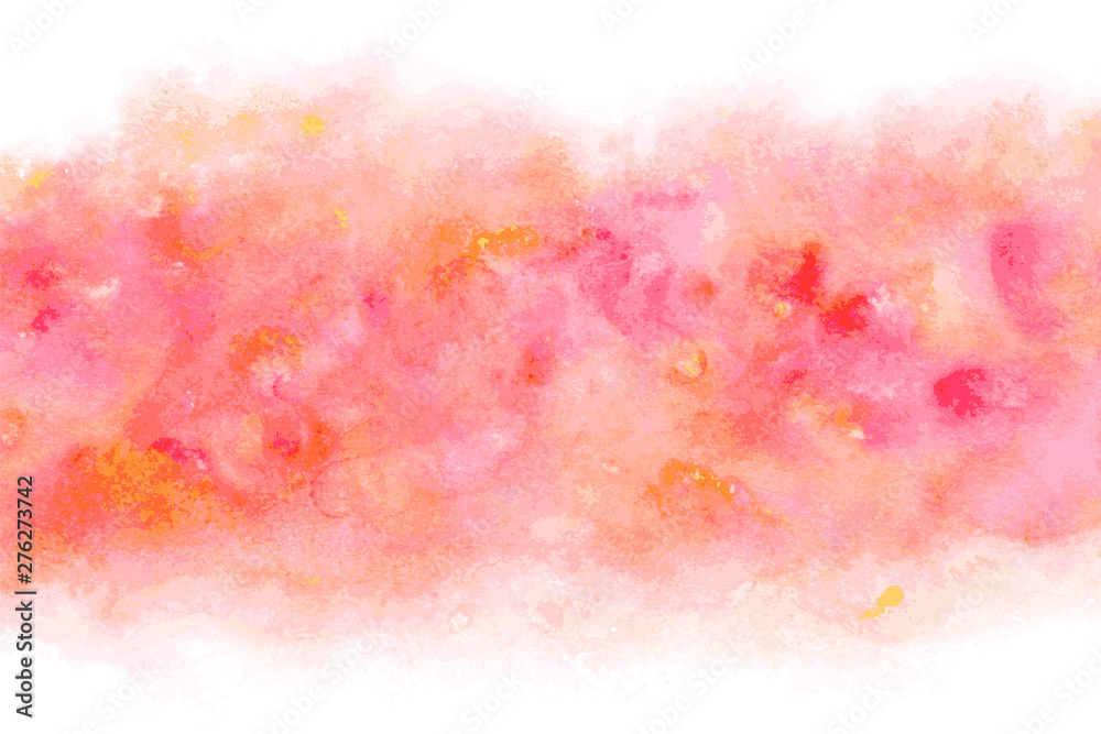 ピンク アブストラクト 抽象 水彩 背景 Stock Vector Adobe Stock