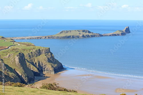 Worm's Head, Rhossili, Wales photo