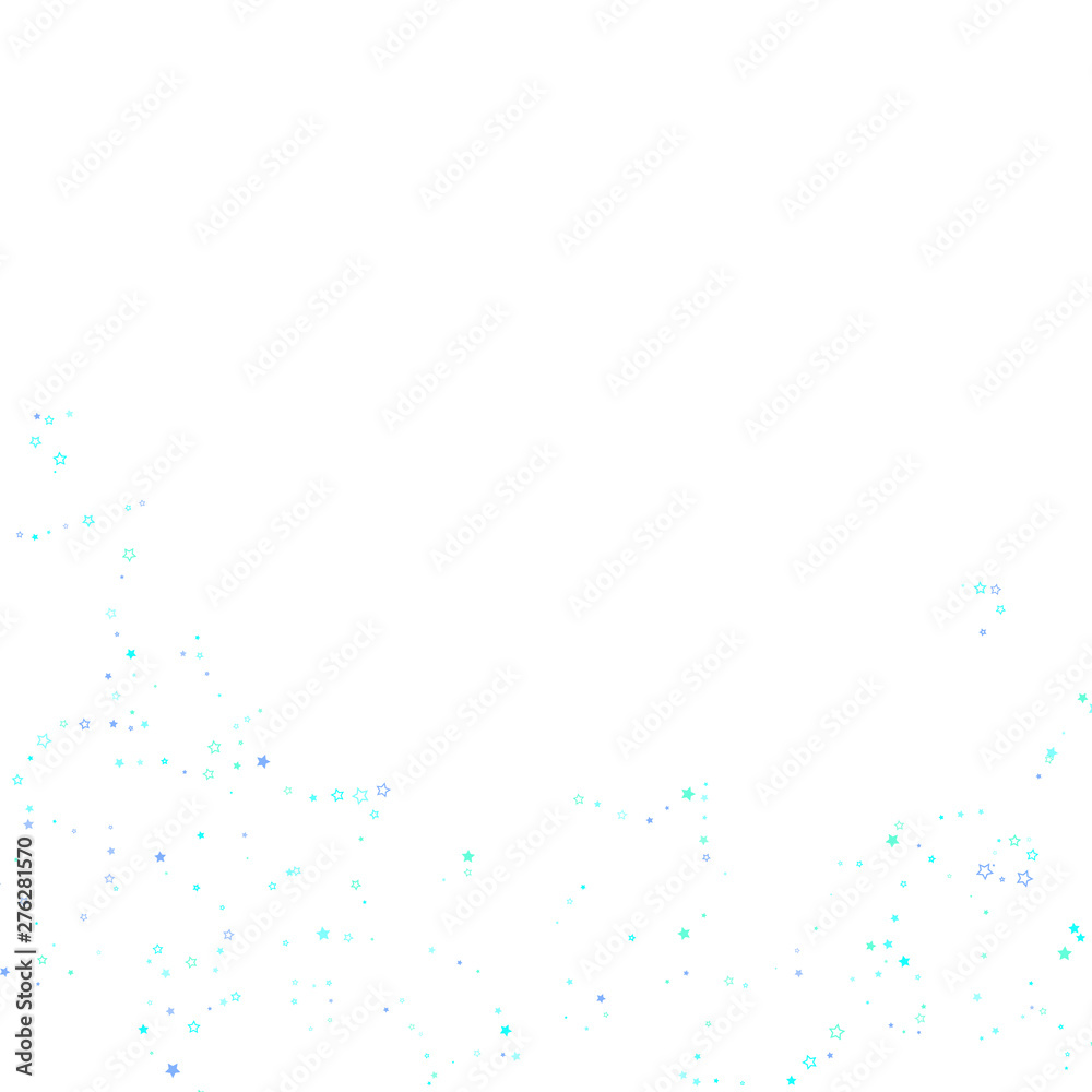 Blue, cyan, turquoise glitter stars confetti Blue, cyan, turquoise glitter stars confetti