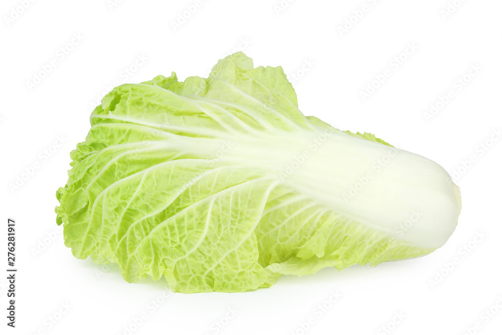Chinese cabbage isolated on white background with clipping path Chinese cabbage isolated on white background with clipping path