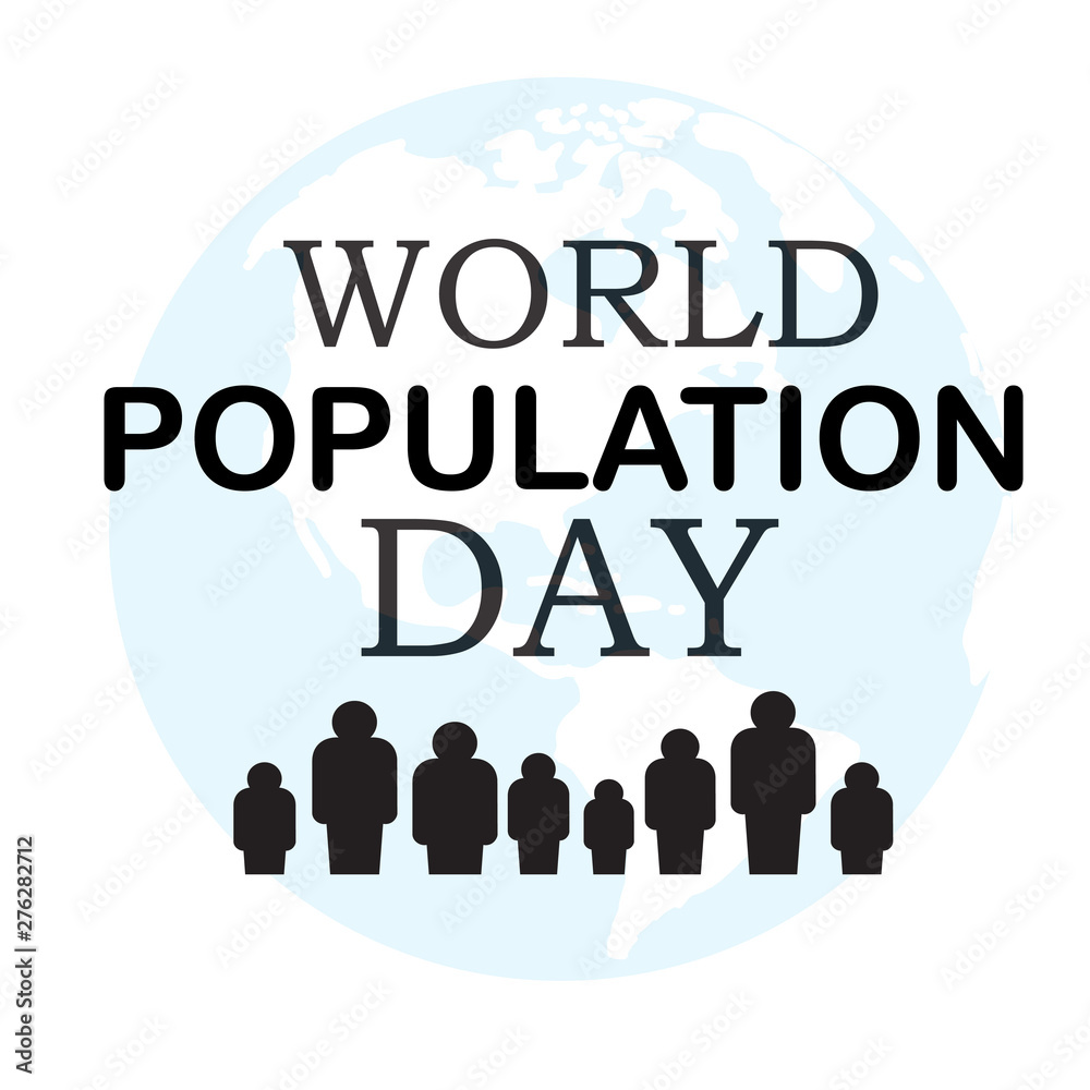 Vector illustration,banner or poster of world population day. Vector illustration,banner or poster of world population day.